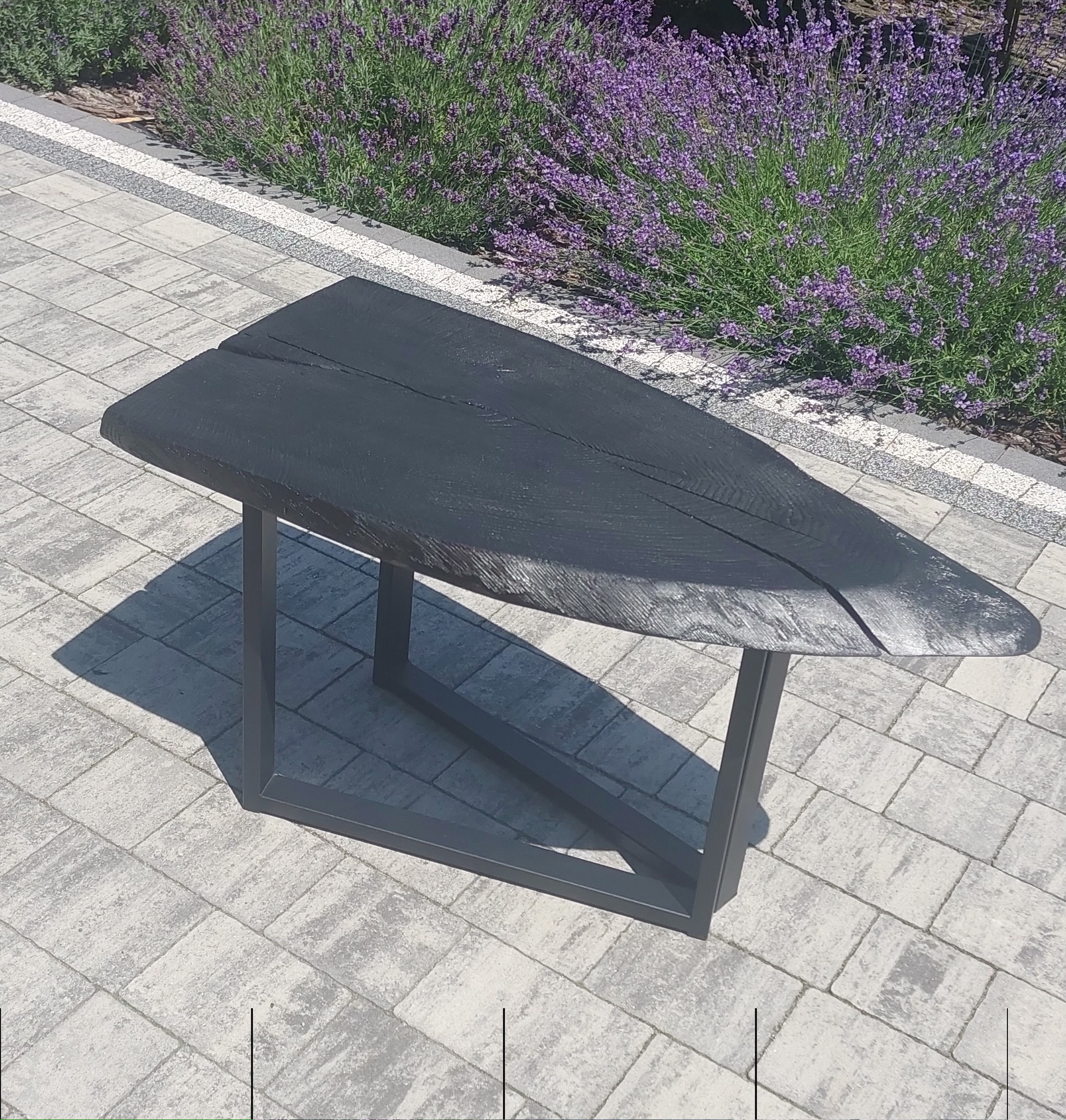 Opalany stolik dębowy - obrazek 6