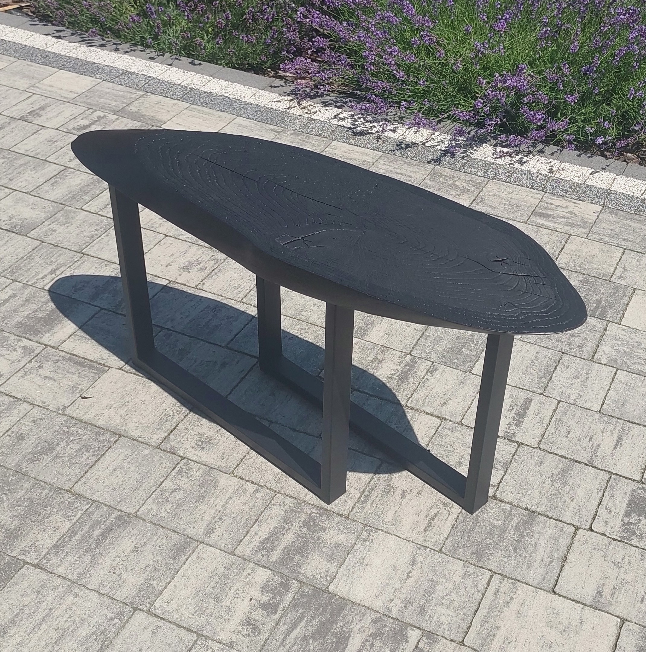 Opalany stolik dębowy - obrazek 9