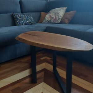 Stolik Kawowy z Plastra Dęb